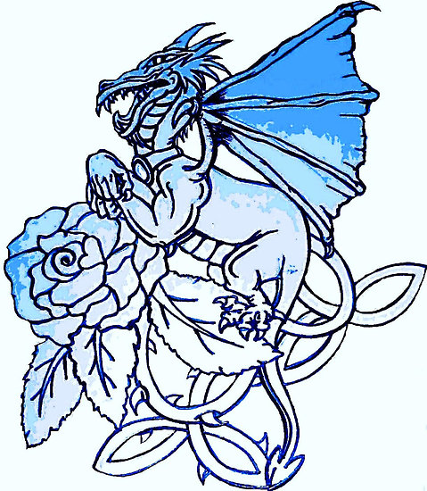 Trace's Dragon" by Magicat | Redbubble