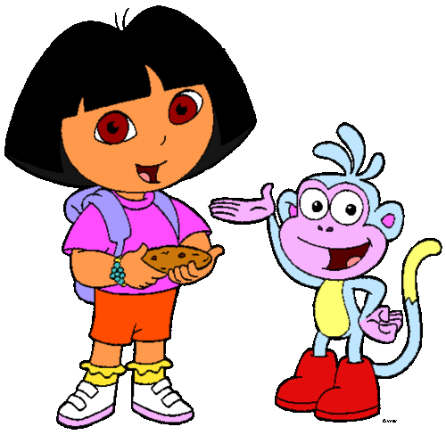 Clipart For Free: Dora The Explorer Clipart | We Heart It