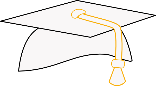 Red Graduation Hat Clip Art Clker Clipart Maroon Grad - InspiriToo.