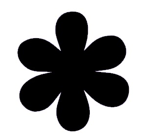6 Petal Flower Template - ClipArt Best