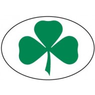 Symbols Oval Bumper Sticker