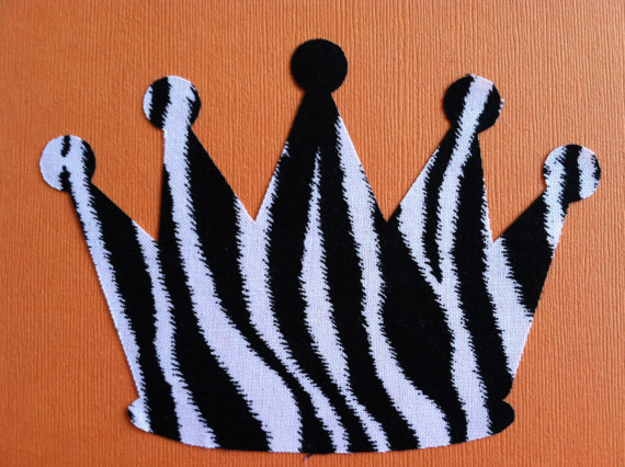 Princess Crown Applique Template Pattern ONLY by thepreppycroc