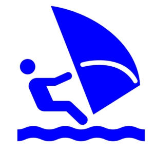 Wind Surfing clip art - vector clip art online, royalty free ...