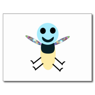 Cartoon Firefly Postcards, Cartoon Firefly Postcard Templates ...