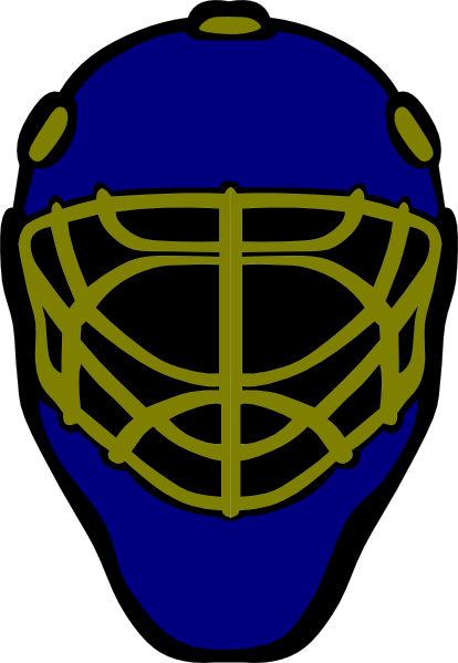 My Goalie Mask clip art - vector clip art online, royalty free ...