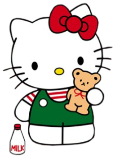 Free Hello Kitty Cartoon Character Clipart - I-
