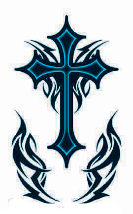 Tribal cross tattoos, Tattoo Body Art, Tribal cross Tattoo Art ...