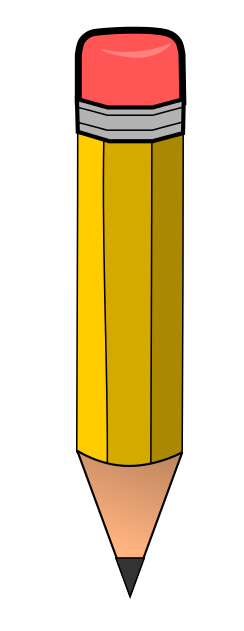 Cartoon pencils clipart