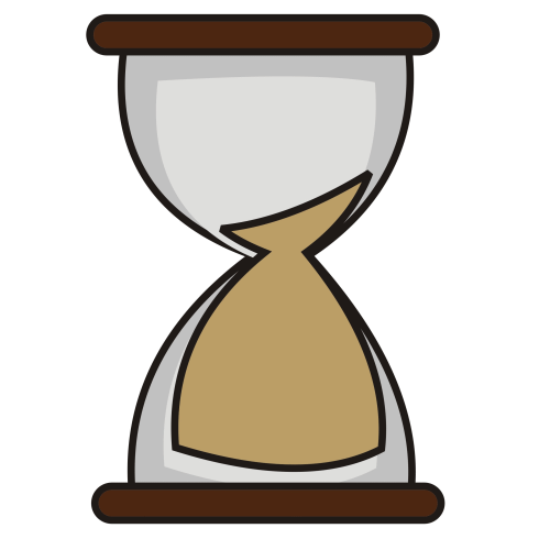 Sand Clock Clipart