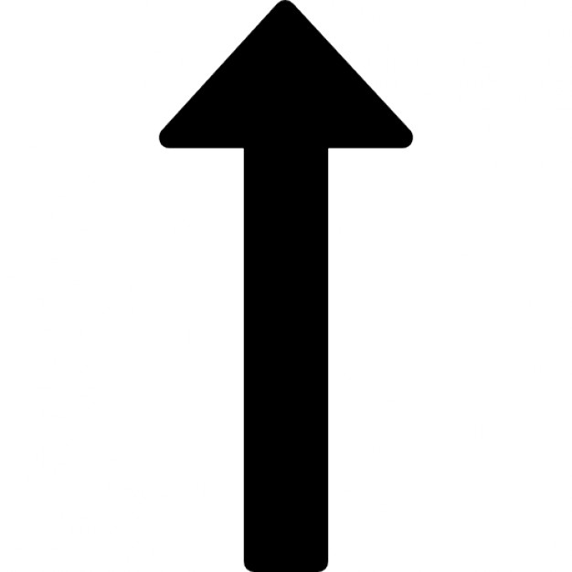 Long arrow pointing up Icons | Free Download