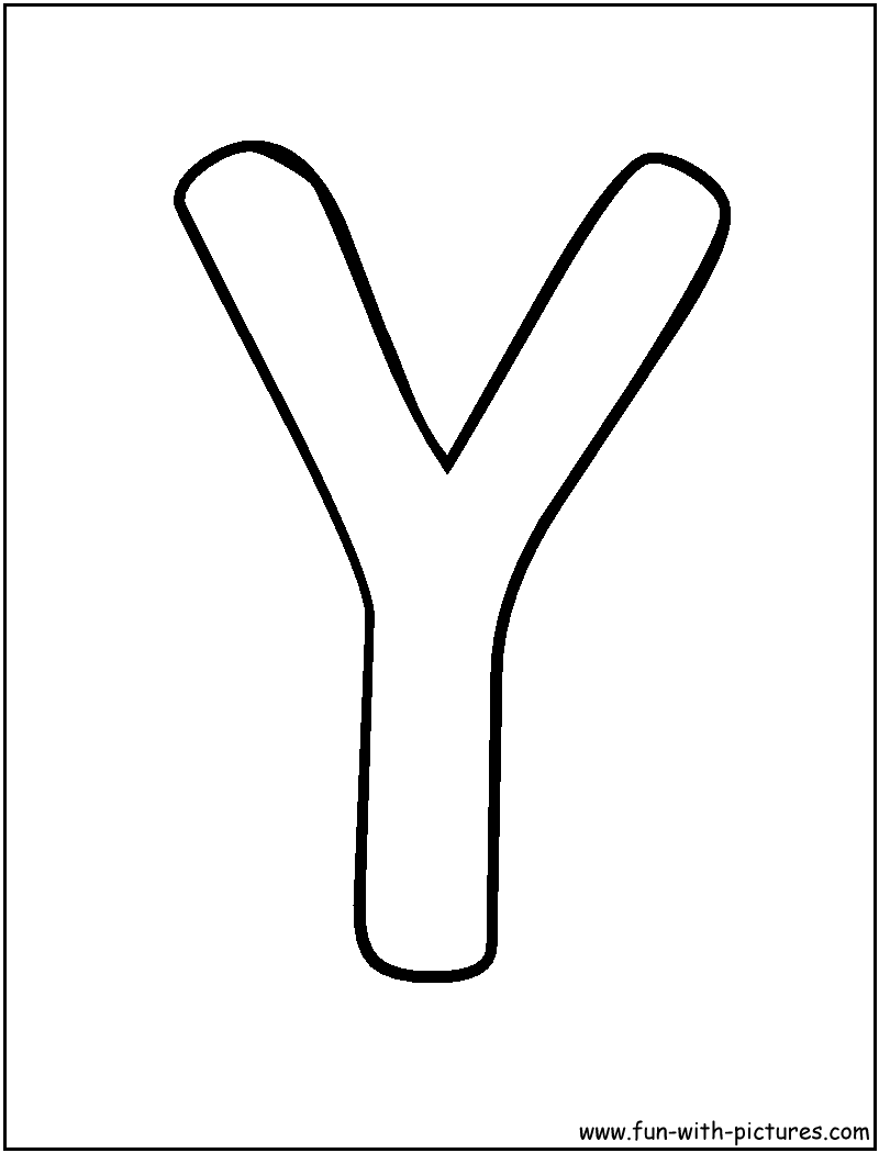 Best Photos of Bubble Letter Y - Bubble Letter Y Coloring Pages ...