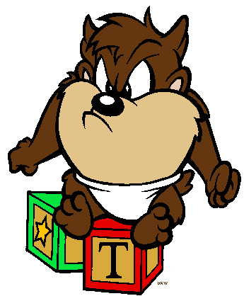 Baby Taz Love - ClipArt Best
