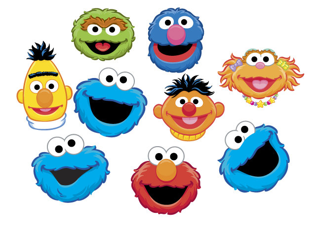 Sesame Street Clip Art Free
