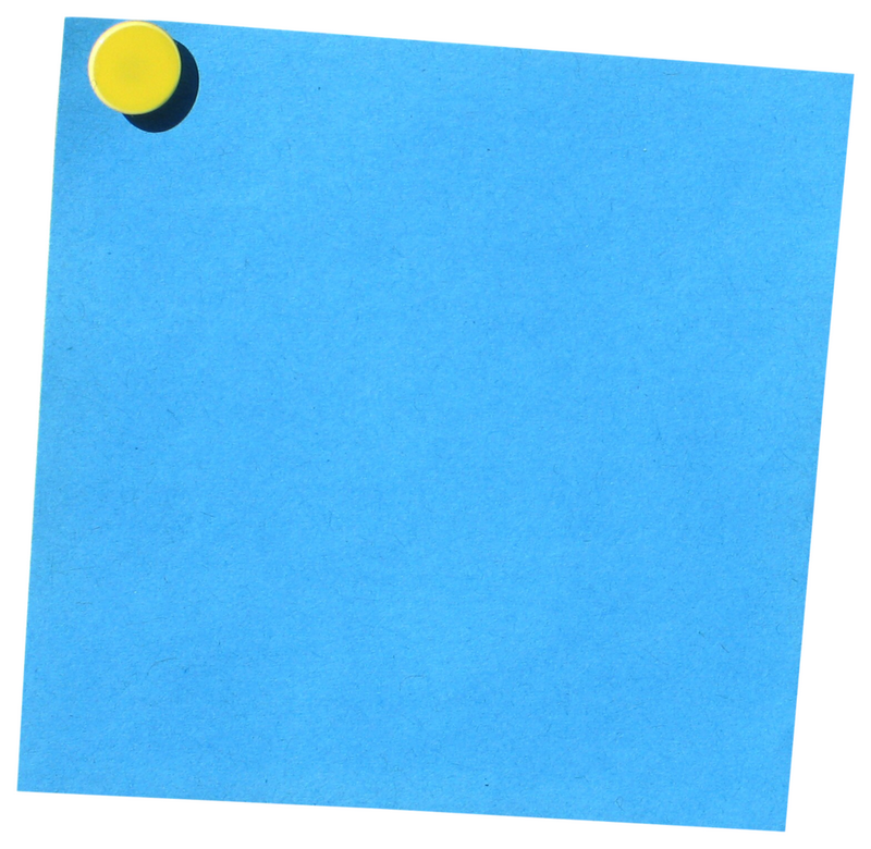 Post It- Note-bureau- Trombonne-courrier -clip Art- Png