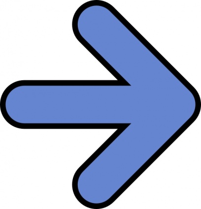 Right Blue Arrow - ClipArt Best