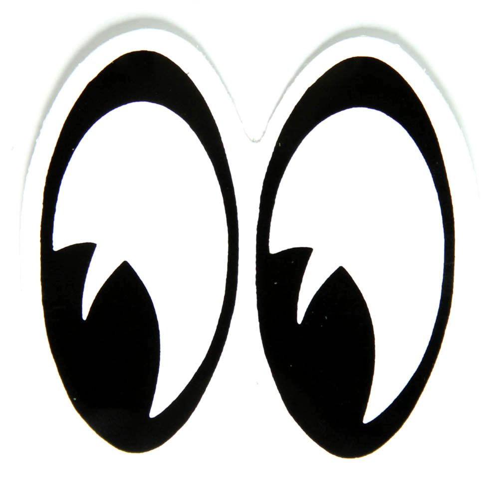 Eye looking down clipart