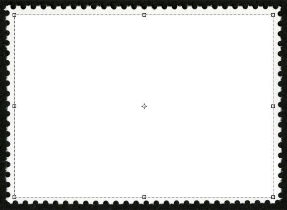 Placing a stamp frame around your pictures | Russel Ray Photos