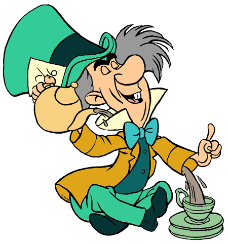Mad hatter clipart