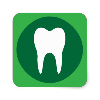 Tooth Logo Stickers | Zazzle