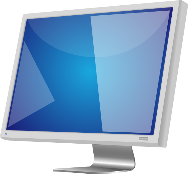 Lcd Screen clip art Free Vector