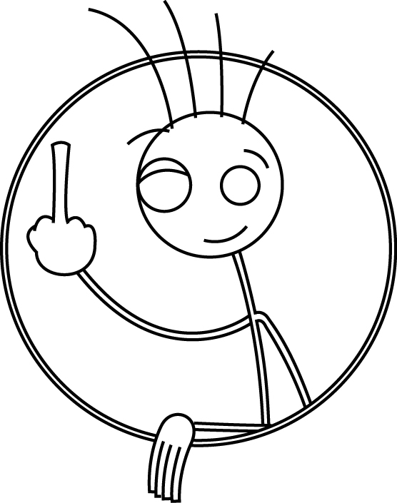 Stickman Sticker