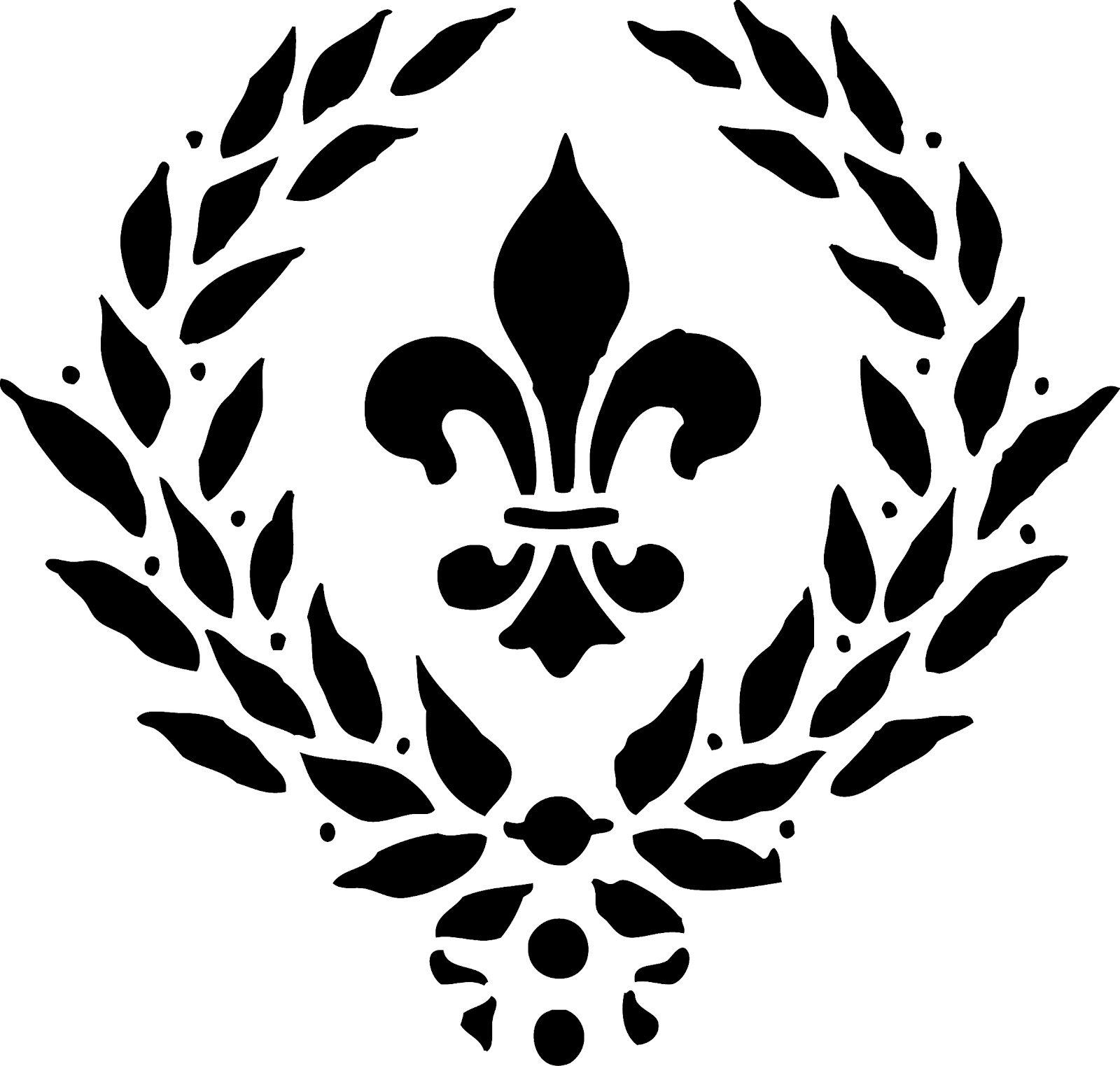 Take Your Picture: Vintage fleur de lis clip art