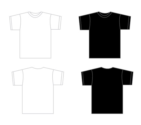 Plain T Shirt Vector - ClipArt Best