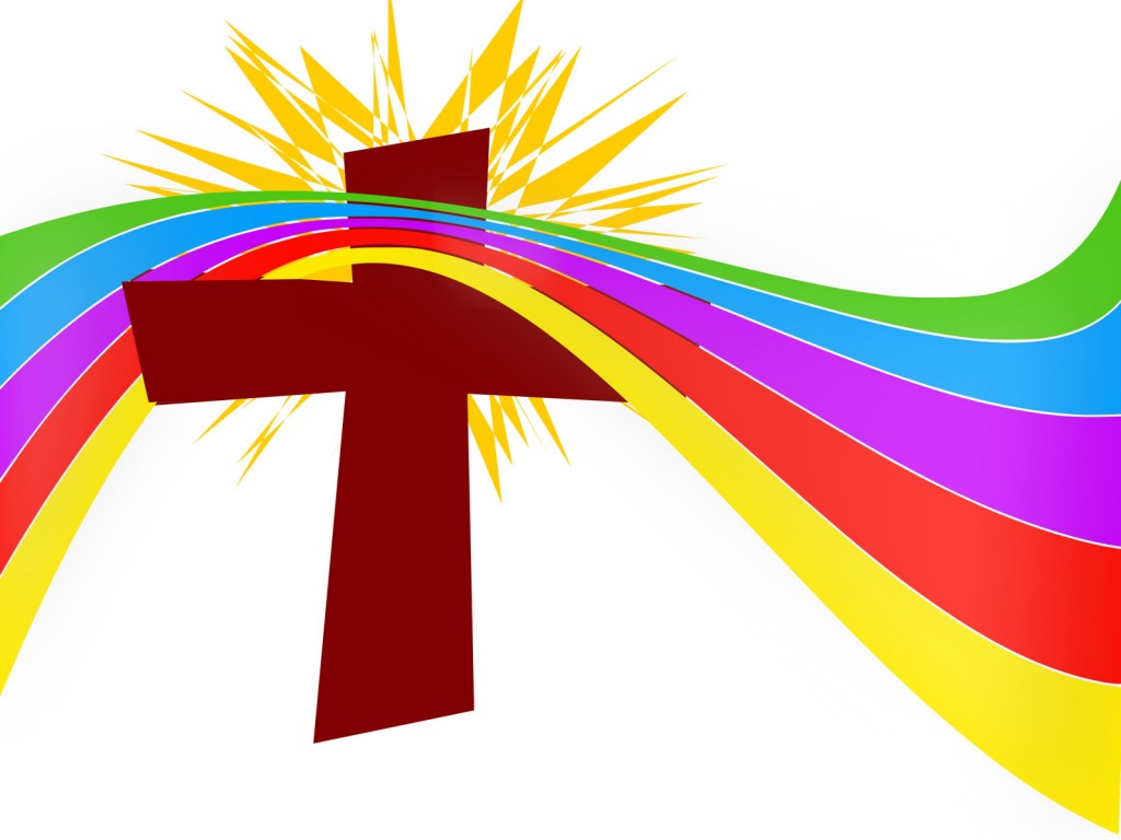 Acceptance is Heaven Design Backgrounds - Religious - PPT Backgrounds