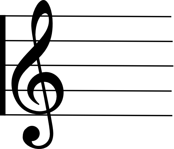 Musical Staff Clipart