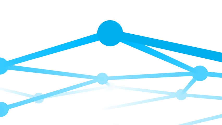 4k UHD Medical 3d Animation Loop. Moving Water Grid. Focus Move To ...