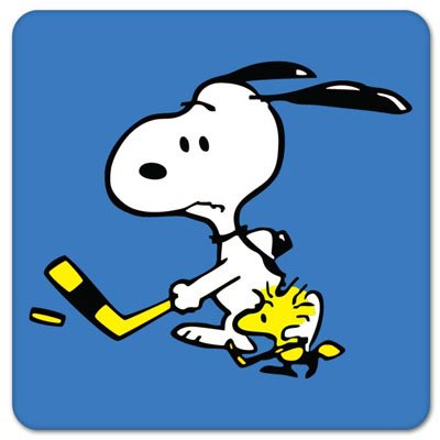 Amazon.com: Snoopy and Woodstock Hockey Vynil Car Sticker Decal ...
