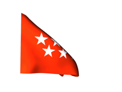 Flag Madrid Animated Flag Gif