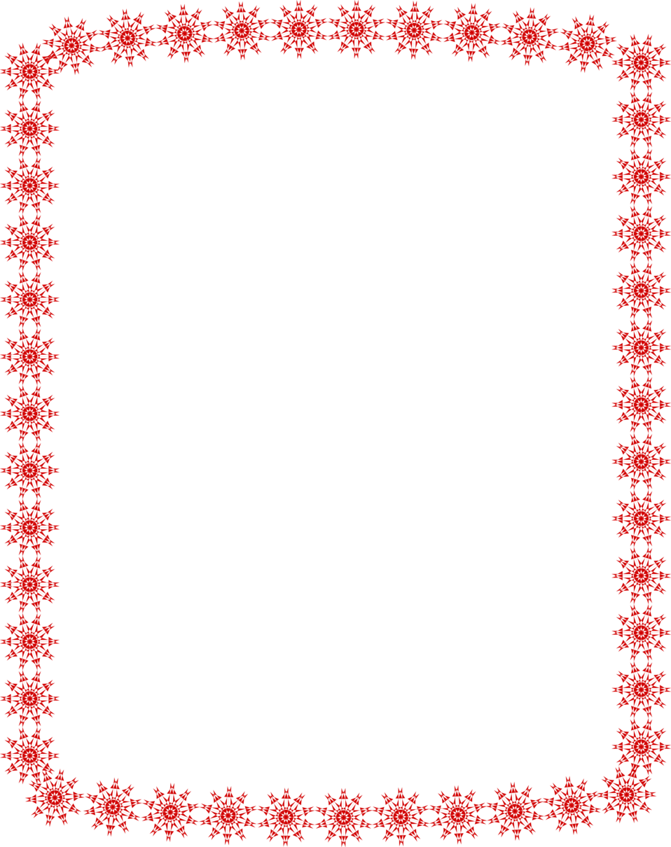 Red And Yellow Frame Clipart