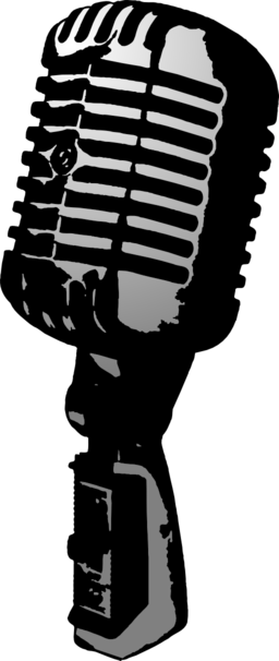 Public Domain Mic Stand - ClipArt Best