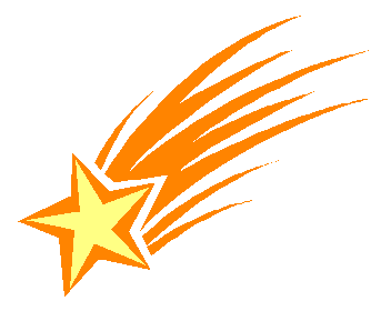 Shooting Star Clip Art Outline - Free Clipart Images