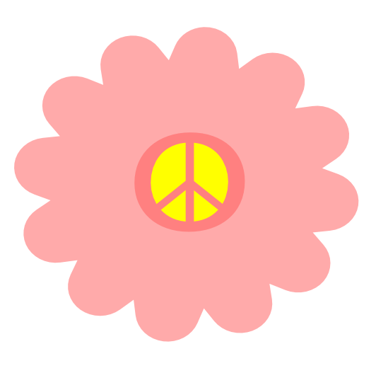 Peace Symbol Peace Sign Flower 143 SVG Scalable Vector Graphics ...
