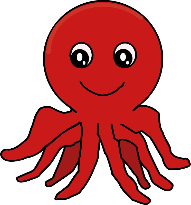 Clipart octopus - ClipartFox