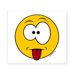 Smiley Face With Tongue Out Clipart
