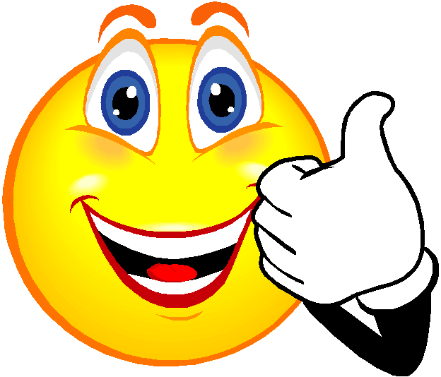 Smiley Face Thumbs Up Thank You - Free Clipart Images