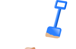 Sand Shovel Template - ClipArt Best