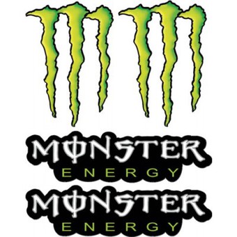 Autocollant Monster Energy Violet - ClipArt Best