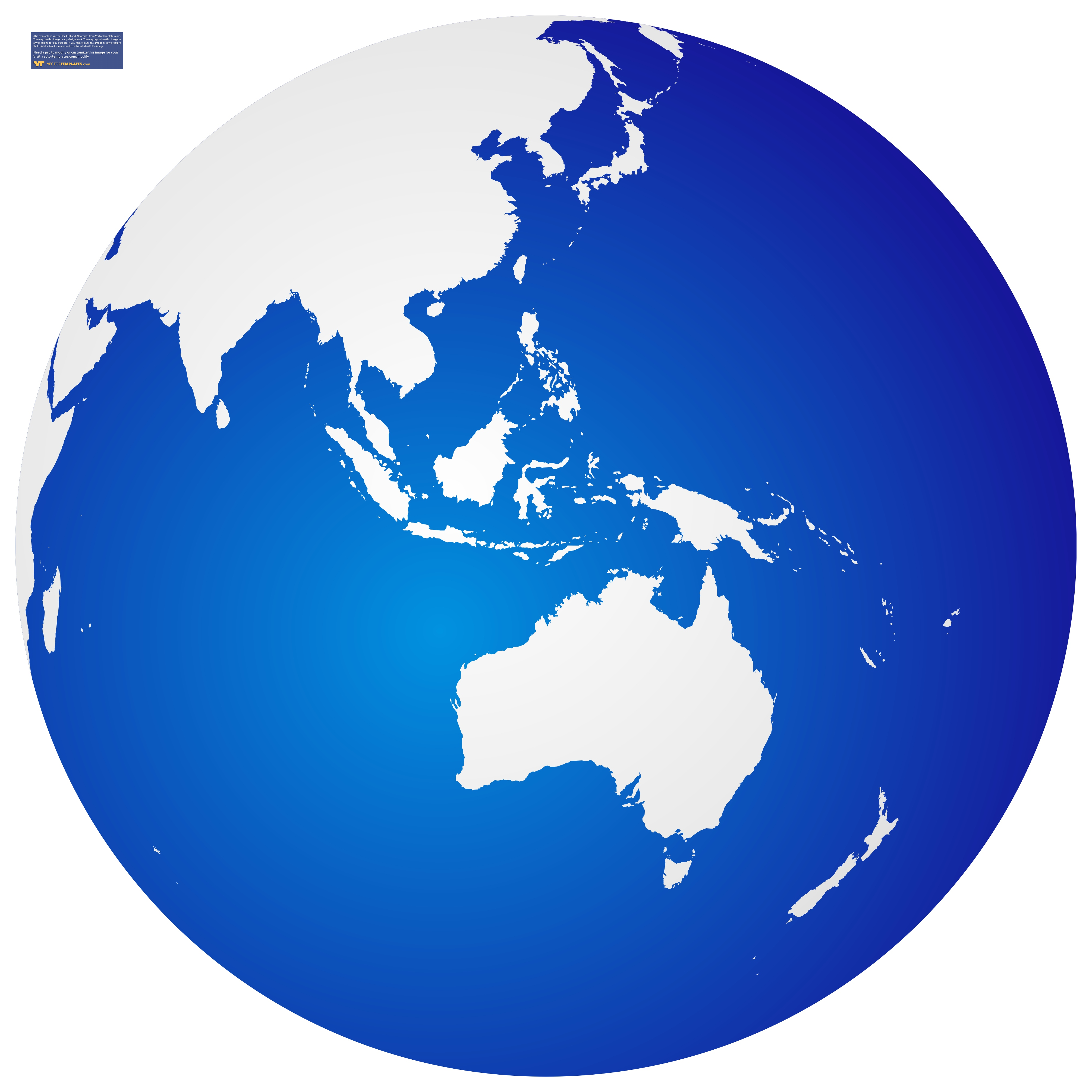 Blue Globe Clipart