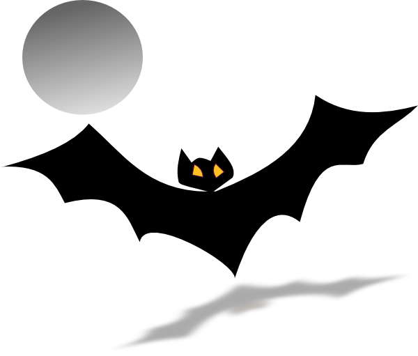 Bat Outline Clipart