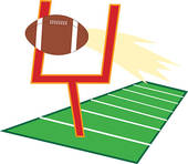 Football Field Goal Kick - Free Clipart Images