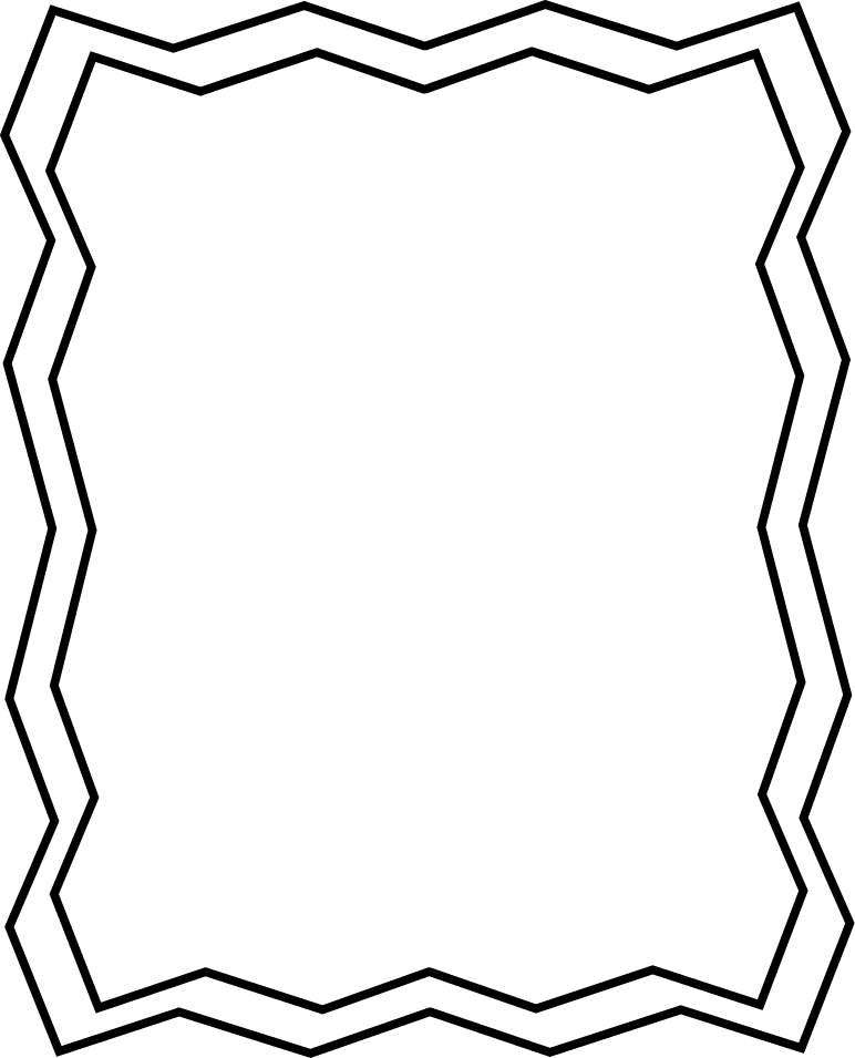 Black And White Border Clip Art