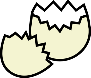 Broken Egg Clipart Black And White - Free Clipart ...