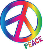 Peace Sign Clip Art Black And White - Free Clipart ...