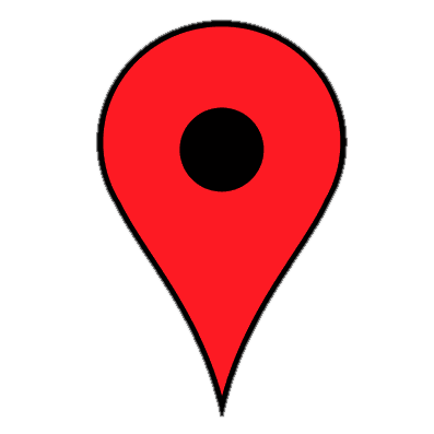 Google Places Icon Coloring Book Colouring