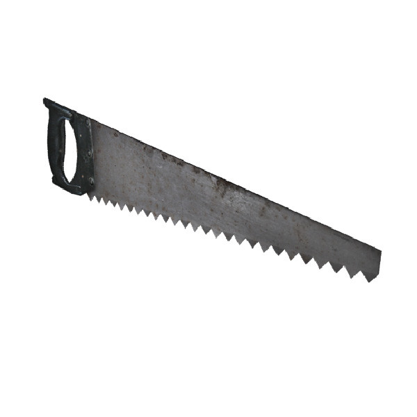 3d hand saw model