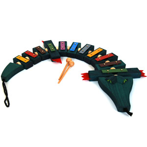 Crocodile Xylophone - The Wooden Wagon